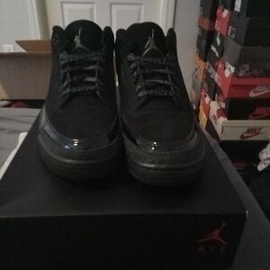 Jordan Men's Black Cats Sneakers